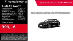Schwarz Gebraucht 2022 Audi A6 Basis Kombi | 31.630 € (Fairer Preis)