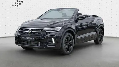 Deep black perleffekt Neu 2025 VW T-Roc Cabriolet R-line Cabrio | 44.990 € (Fairer Preis)