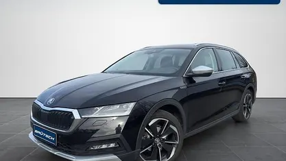 Gebraucht Skoda Octavia Scout 4x4 200 PS (147 kW) 2023 Schwarzmagic perleffekt metallic Kombi