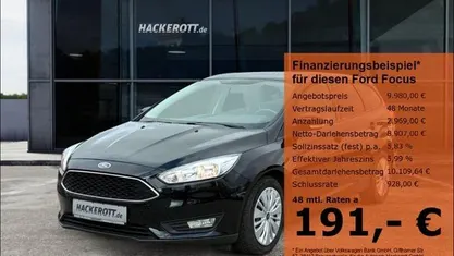 Schwarz Gebraucht 2018 Ford Focus Trend Kombi | 9.980 € (Fairer Preis)