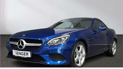 Brugt Mercedes SLC200 184 HK (135 kW) 2019 Blå Cabriolet