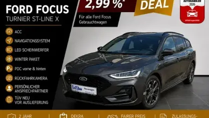 Neu Ford Focus ST-Line X 125 PS (91 kW) 2026 Grau Kombi
