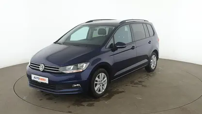 Gebraucht VW Touran Comfortline 150 PS (110 kW) 2019 Blau Van / Kleinbus