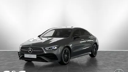 Metalliclack mountaingrau Gebraucht 2024 Mercedes CLA200 AMG Coupé | 35.990 € (Fairer Preis)