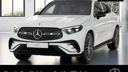 Polarweiß Gebraucht 2025 Mercedes GLC220 AMG Coupé | 63.890 € (Fairer Preis)