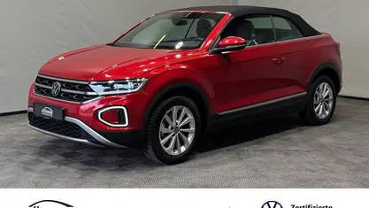 Gebraucht VW T-Roc Cabriolet Style 110 PS (80 kW) 2022 Rot Cabrio