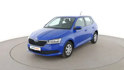 Gebraucht Skoda Fabia Active 75 PS (55 kW) 2019 Blau Kleinwagen