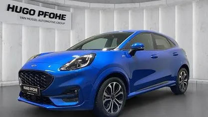 Blau Gebraucht 2021 Ford Puma ST-Line SUV | 17.290 € (Fairer Preis)