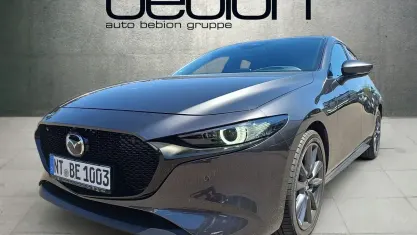 Neu Mazda 3 Exclusive-Line 140 PS (102 kW) 2025 Machine grey Limousine