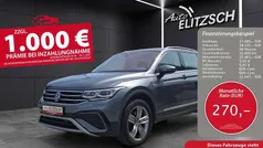 Grau Gebraucht 2022 VW Tiguan Allspace Elegance SUV | 36.950 € (Fairer Preis)