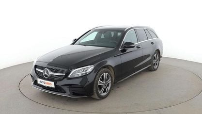 Brugt Mercedes C400 AMG line 333 HK (244 kW) 2019 Sort Stationcar