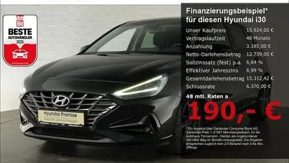 Schwarz Gebraucht 2021 Hyundai i30 Edition 30+ Limousine | 15.924 € (Guter Preis)