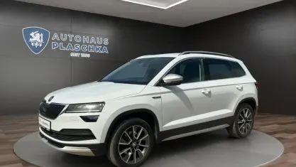 Gebraucht Skoda Karoq Scout 4x4 190 PS (139 kW) 2020 Moonweiß SUV