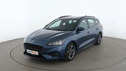 Gebraucht Ford Focus ST-Line 125 PS (91 kW) 2020 Blau Kombi