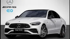 Weiss manufaktur lack manufaktur opalithweiss bright Gebraucht 2024 Mercedes C43 AMG AMG Limousine | 63.380 € (Fairer Preis)