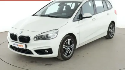 Gebraucht BMW 218 Gran Tourer Sport Line 150 PS (110 kW) 2016 Weiß Van / Kleinbus