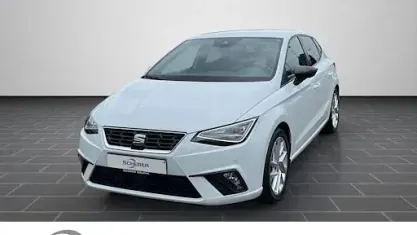 Gebraucht Seat Ibiza FR 110 PS (80 kW) 2023 Nevada weiß metallic (metallic) Kleinwagen
