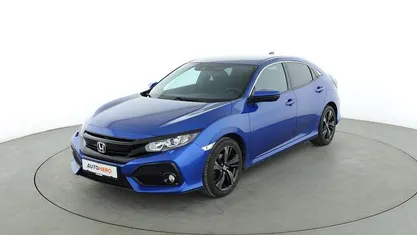 Blau Gebraucht 2017 Honda Civic Elegance Limousine | 14.760 € (Fairer Preis)