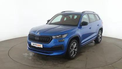 Gebraucht Skoda Kodiaq SportLine 150 PS (110 kW) 2022 Blau SUV