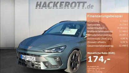 Enceladusgrau matt Gebraucht 2024 Cupra Leon VZ Kombi | 37.980 € (Fairer Preis)