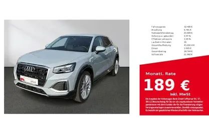 Second-hand Audi Q2 Advanced Plus 150 CP (110 kW) 2025 Gri SUV
