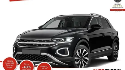 Neu VW T-Roc R 150 PS (110 kW) 2025 Indium grau metallic / schwarzes dach SUV