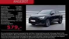 Mythosschwarz metallic Gebraucht 2024 Audi Q3 Sportback S-Line SUV | 53.890 € (Superpreis)