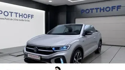 Gebraucht VW T-Roc Cabriolet R-line 150 PS (110 kW) 2023 Silber Cabrio