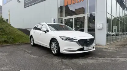 Gebraucht Mazda 6 Sports-Line 194 PS (142 kW) 2019 Weiss Kombi