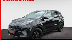 Schwarz ((1k) zilinaschwarz met.) Gebraucht 2021 Kia Sportage SUV | 20.979 € (Fairer Preis)