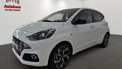 Neu Hyundai i10 N Line 90 PS (66 kW) 2025 Weiss Kleinwagen