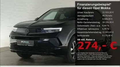 Gebraucht Opel Mokka 131 PS (96 kW) 2025 Karbon schwarz SUV