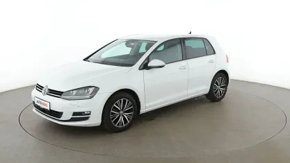 Gebraucht VW Golf VII Allstar 2016 Weiß Limousine