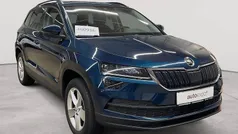 Lavablau metallic Gebraucht 2021 Skoda Karoq Ambition SUV | 20.590 € (Guter Preis)