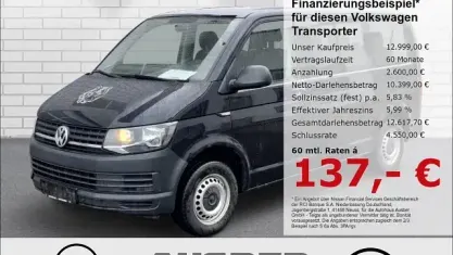 Gebraucht VW T6 150 PS (110 kW) 2017 Schwarz Van