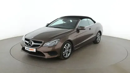 Używany Mercedes E200 184 KM (135 kW) 2016 Brązowy Kabriolet