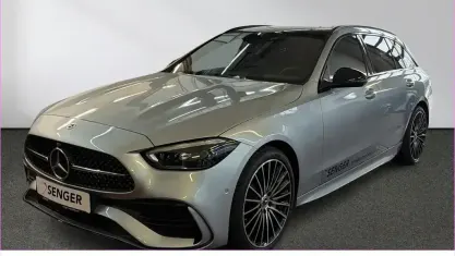 Gebraucht Mercedes C220 AMG 197 PS (144 kW) 2026 Lack hightechsilber Kombi