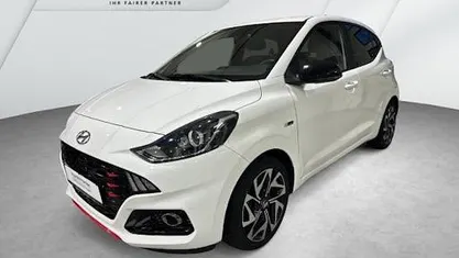 Gebraucht Hyundai i10 N Line 101 PS (74 kW) 2023 Weiß Kleinwagen