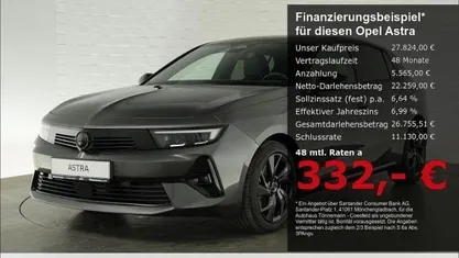 Gebraucht 2025 Opel Astra Limousine | 27.824 € (Fairer Preis)