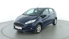 Blau Gebraucht 2015 Ford Fiesta Titanium Limousine | 7.220 € (Fairer Preis)