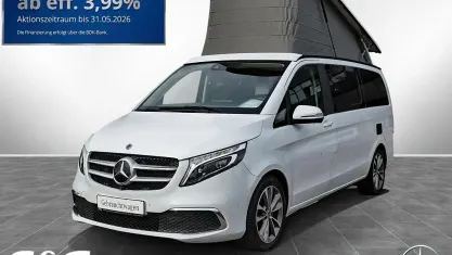 Second-hand Mercedes V300 Marco Polo 239 CP (175 kW) 2021 Alb Monovolum