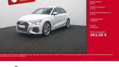 Gletscherweiß metallic Gebraucht 2024 Audi A3 Sportback S-Line Limousine | 38.980 € (Fairer Preis)