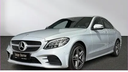 Gebraucht Mercedes C180 AMG 156 PS (114 kW) 2020 Silber Limousine