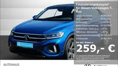 Blau Gebraucht 2024 VW T-Roc Cabriolet R-line Cabrio | 33.940 € (Guter Preis)
