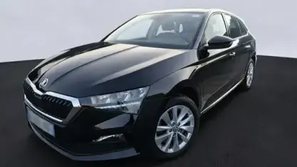 Begagnad Skoda Scala Business Line 116 HK (85 kW) 2023 Svart Halvkombi