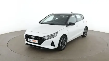 Gebraucht Hyundai i20 Intro Edition 101 PS (74 kW) 2021 Weiß Kleinwagen