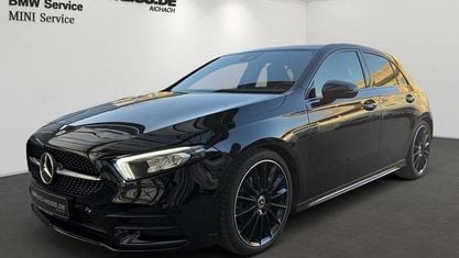 Brugt Mercedes A200 AMG 163 HK (119 kW) 2021 Sort Sedan