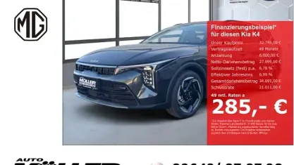 Neu Kia K4 Spirit 150 PS (110 kW) 2026 Interstellar grau Kombi