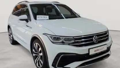 Gebraucht VW Tiguan R-line 150 PS (110 kW) 2021 Pure white SUV