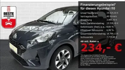 Neu Hyundai i10 Trend 83 PS (61 kW) 2025 Lumen grey Kleinwagen